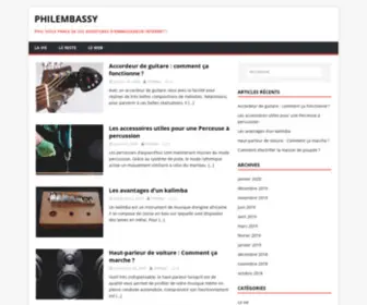 Philembassy.be(Phil vous parle de ses aventures d'embassadeur internet) Screenshot