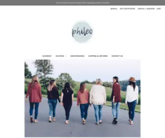 Phileostyle.com(Phileo Style) Screenshot