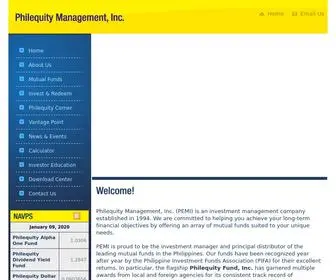 Philequity.net(Philequity Management) Screenshot