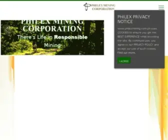 Philexmining.com.ph(There's Life in Mining) Screenshot