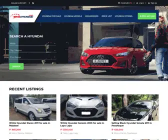 Philhyundai.com(One-stop shop to buy cheap Hyundai cars for sale in the Philippines) Screenshot