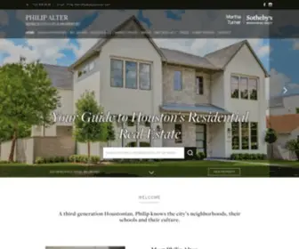 Philipalter.com(Philip Alter) Screenshot