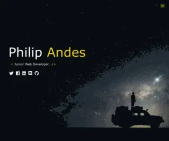 Philipandes.com(My Portfolio) Screenshot