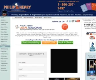 Philipandhenry.com(Magic) Screenshot