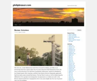 Philipbrasor.com(Last words from Tokyo) Screenshot