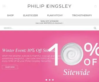 Philipkingsley.co.uk(Philip Kingsley (UK)) Screenshot