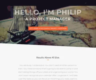 Philiplilly.com(Your Next Project Manager) Screenshot