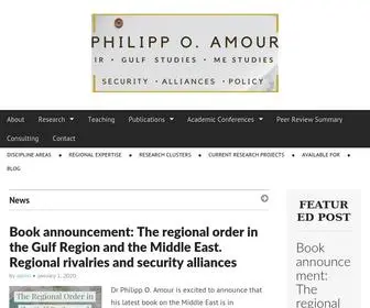 Philipp-Amour.ch(Dr. Philipp O. Amour) Screenshot