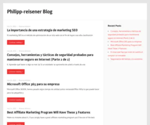 Philipp-Reisener.cc(Suchmaschinenoptimierung) Screenshot