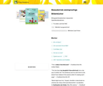 Philipp-Winterberg.de(Bilinguale Kinderbücher in tausenden Sprachkombinationen) Screenshot