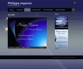 Philippe-Voyance.com(Philippe la voyance mais pas que) Screenshot