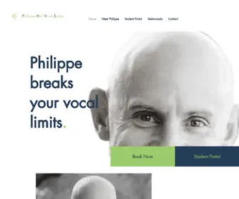 Philippehall.com(Philippe Hall) Screenshot