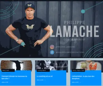 Philippelamache.com(Coach Sportif) Screenshot