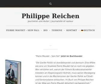 Philippereichen.ch(Journalist und Autor) Screenshot
