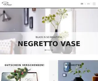 Philippi.com(Kerzenständer) Screenshot