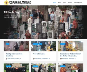 Philippine-Mission.org(Fr Silouan Thompson serves Orthodox parishes in the Philippines) Screenshot