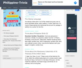 Philippine-Trivia.com(Philippine Trivia) Screenshot