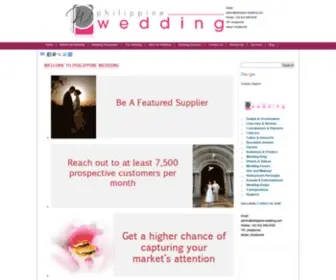 Philippine-Wedding.com(Philippine Wedding) Screenshot