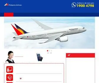 Philippineair.net(Philippine Airlines) Screenshot
