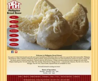 Philippinebreadhouse.com(Philippine Bread House) Screenshot