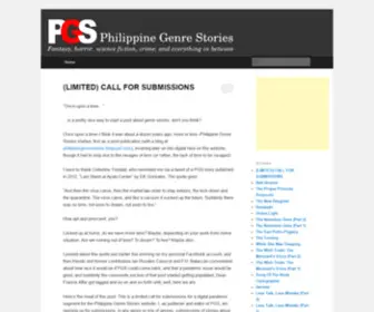 Philippinegenrestories.com(Philippine Genre Stories) Screenshot