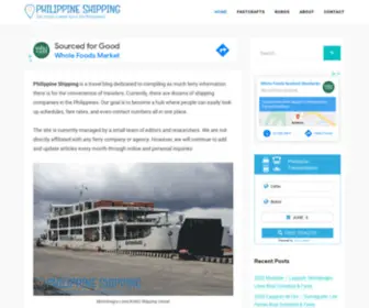 Philippineshipping.com(Philippineshipping) Screenshot