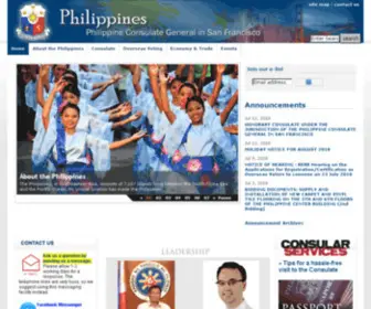 Philippinessanfrancisco.org(The Embassy of the Republic of Angola) Screenshot
