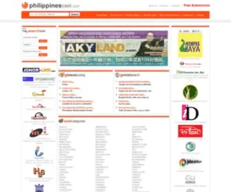 Philippinesseek.com(Philippines business directory listing) Screenshot