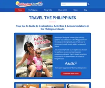 Philippinetraveler.com(Philippine Traveler) Screenshot