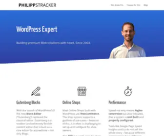 Philippstracker.com(Philipp Stracker) Screenshot