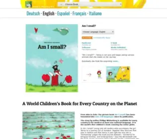 Philippwinterberg.com(Bilingual children's books in thousands of language combinations) Screenshot