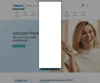 Philips-Shop.se(Philips) Screenshot