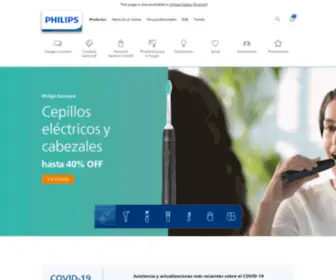 Philips.cl(Chile) Screenshot