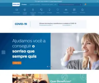 Philips.com.br(Brasil) Screenshot