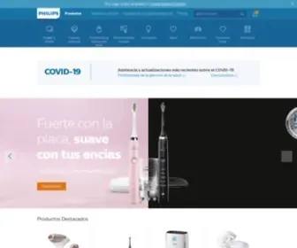 Philips.com.mx(México) Screenshot