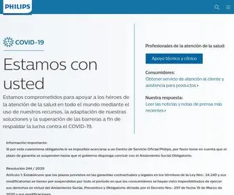 Philips.com.uy(Uruguay) Screenshot