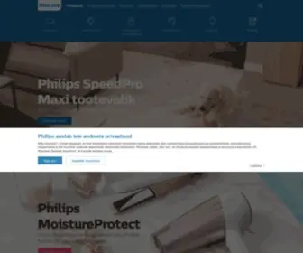 Philips.ee(Estonia Philips) Screenshot