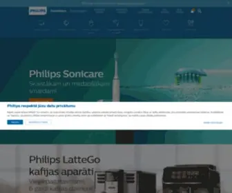 Philips.lv(Latvija) Screenshot
