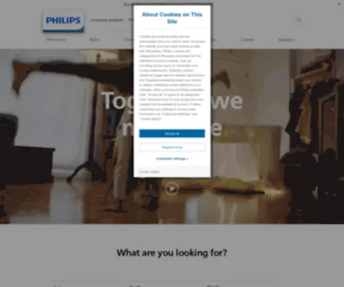 Philips.org(Global) Screenshot