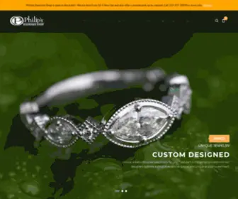 Philipsdiamonds.com(Marion & Cedar Rapids) Screenshot