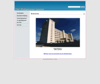 PhilipStoren-Fac-Leuven.be(FAC Philipstoren Leuven) Screenshot