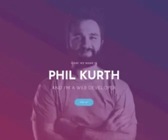 Philkurth.com.au(Geelong Web designer) Screenshot