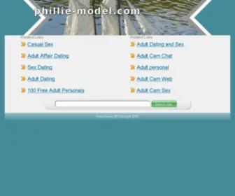 Phillie-Model.com(Phillie Model) Screenshot