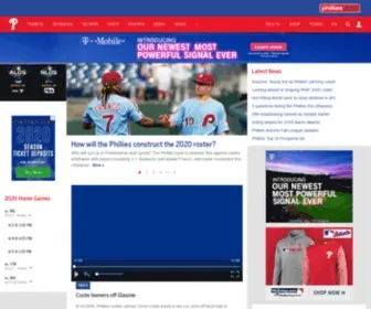 Phillies.com(Official Philadelphia Phillies Website) Screenshot