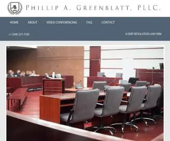 Phillipagreenblattpllc.com(Greenblatt) Screenshot