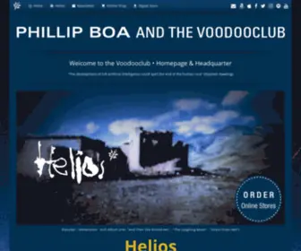 Phillipboa.com(PHILLIP BOA AND THE VOODOOCLUB) Screenshot