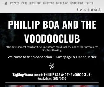 Phillipboa.de(PHILLIP BOA AND THE VOODOOCLUB) Screenshot