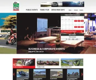 Phillipislandcircuit.com.au(Phillip Island Circuit) Screenshot