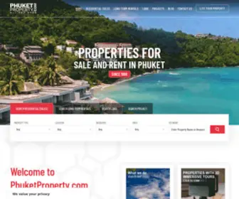 Phillips-Property.com(Luxury Phuket Property Listings for Sale and Rent) Screenshot