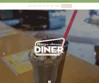 Phillipsavenuediner.com(Phillips Avenue Diner) Screenshot